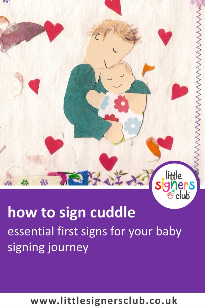 first baby signs how to sign cuddle little signers club ...