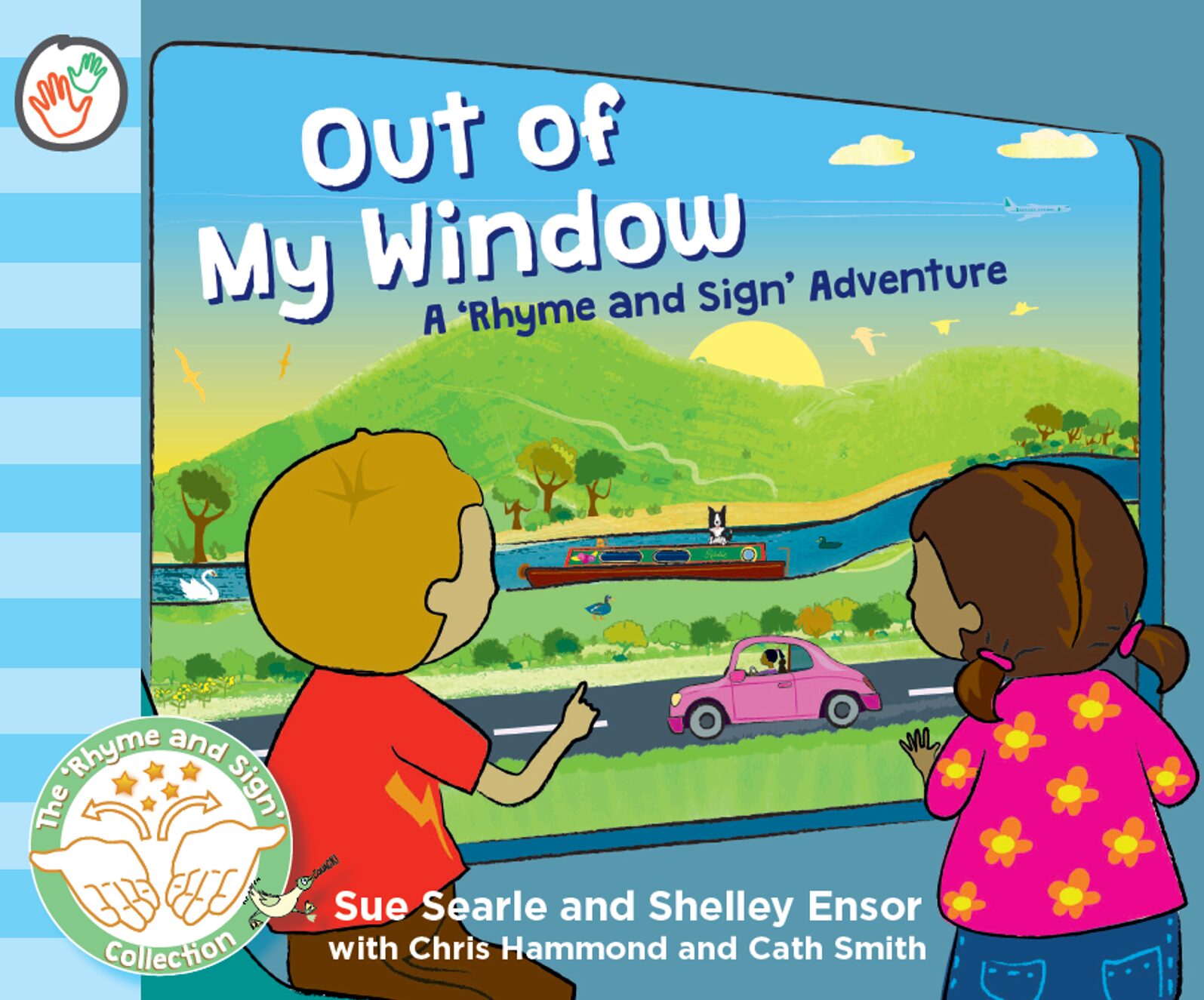 Out of My Window BSL Signed Story British Sign Language Story Books - Transport Theme